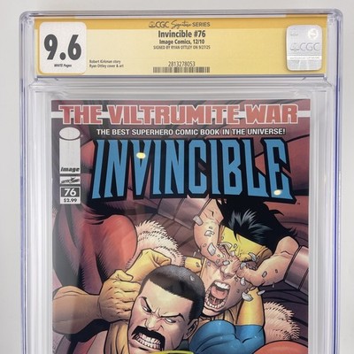 Invincible #76 CGC SS 9.6 Signed Ryan Ottley 2010 | eBay