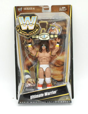 WWE Ultimate Warrior Lengends Series 4 Wrestling Actionfigur Mattel 2010 Moc