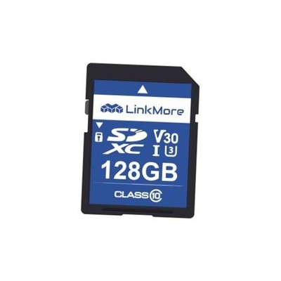 Full-Size SD Card, SDXC with DSLR Camera 4K Video, PC, UHS-I, U3, 128GB V30