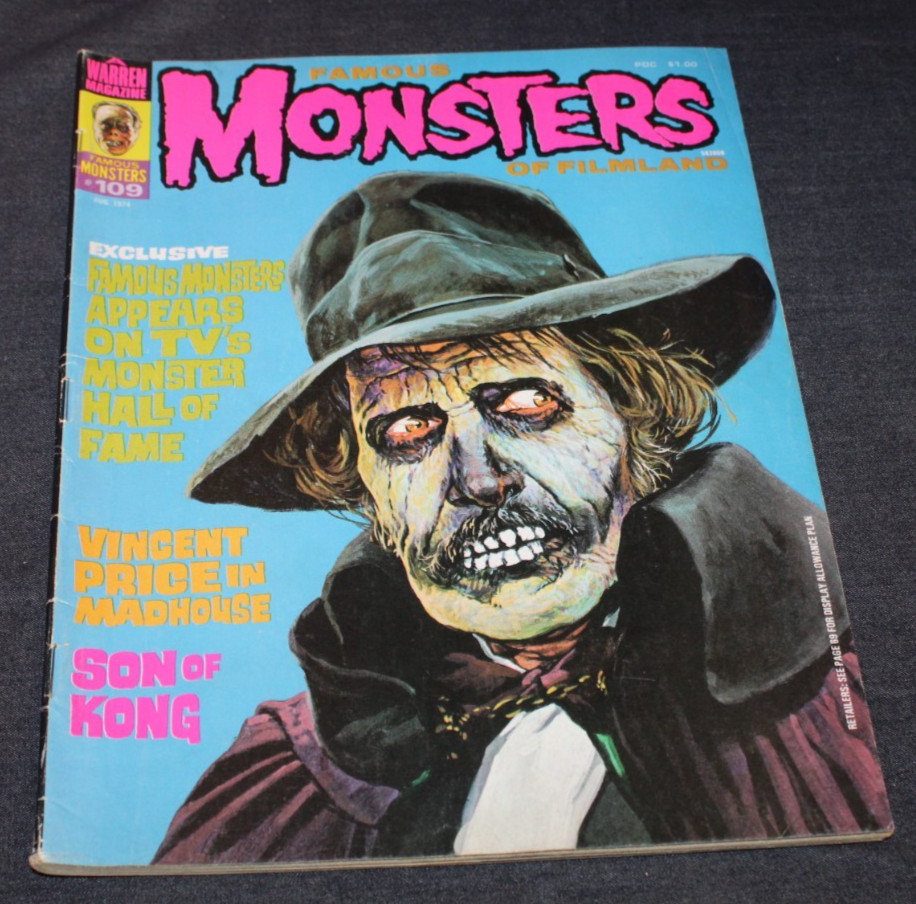 Famous Monsters Of Filmland Magazine #109