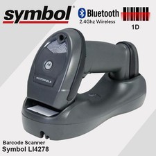 Symbol LI4278-SR20007WR Wireless Bluetooth 1D Barcode POS Scanner Code Reader