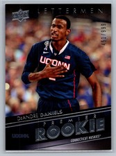 2014-15 Upper Deck Lettermen #78 DeAndre Daniels Connecticut Huskies