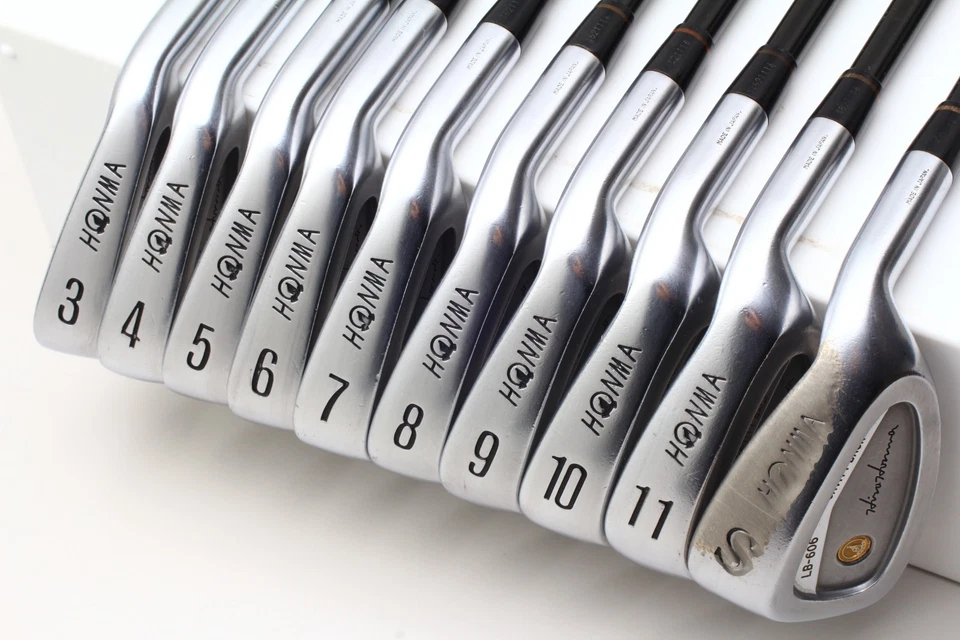 10Pcs HONMA LB 606 24K GP 4S Iron set 3-4-5-6-7-8-9-10-11-SW Regular Flex 4S RH - Image 4 of 4
