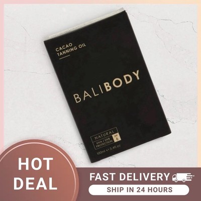 Bali Body LSF 6 Kakao Bräunungsöl 100ml Neu Versiegelt & Verpackt UVP 19,95£