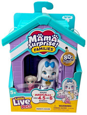 Little Live Pets Mama Surprise Families Maltese Doghouse Playset Interactive Toy
