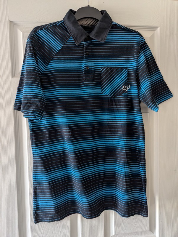 Fox Racing Mens Polo Shirt Size Large