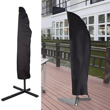 Copertura impermeabile antistrappo per ombrelloni grandi stile banana da esterno