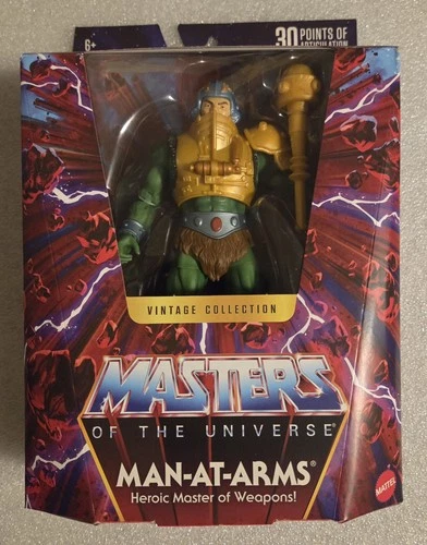 Masters of The Universe Masterverse Vintage Collection MAN-AT-ARMS Figure MOTU