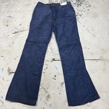 Vintage 70s Dee Cee Rappers Corduroy Bell Bottom Flare Pants Mens 36x33 Disco