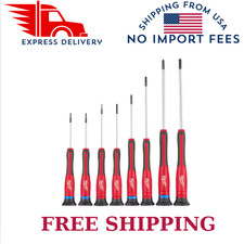 Milwaukee Precision Phillips-Slotted Screwdriver Set 8-Piece 