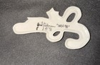 Gail Pittman Candy cane Christmas Ceramic Ornament 1998 — photo 2