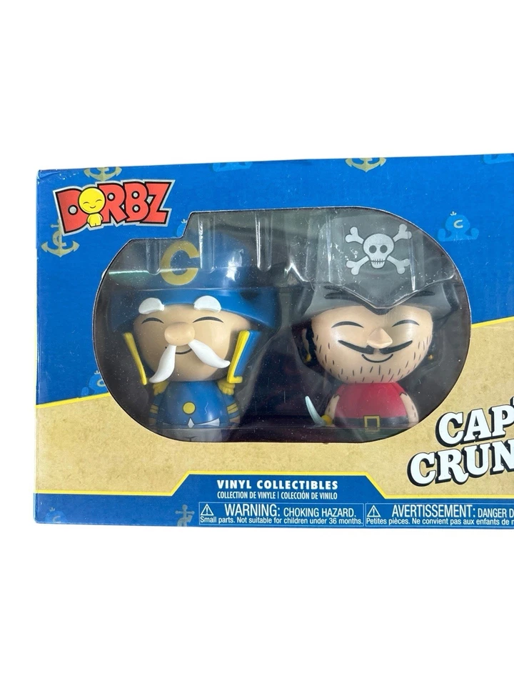 Funko Dorbz Cap'n Crunch SDCC 2018 exclusivo paquete de 4 nuevo sellado caja desgaste Foto 2 de 4