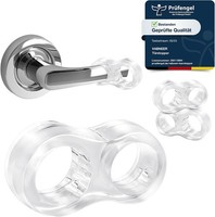 TüRstopper Silikon 10Er Pack Transparent Flexibel Schutz FüR WäNde MöBel