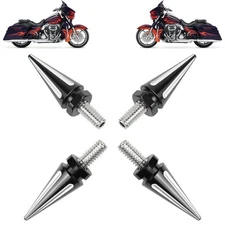 Windshield Spike Bolts Durable Black Fit For Harley CVO Road Glide Ultra 2015-UP