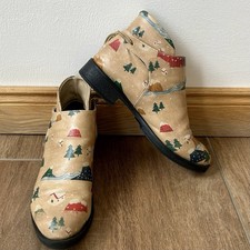 Dogo Stivaletti Donna Uk 5 Vegan Pelle Marrone Multicolore Design Invernale