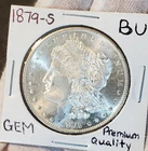 * 1879 S * BU MS++ BLAZING WHITE GEM!! PREMIUM QUALITY MORGAN SILVER DOLLAR #A43