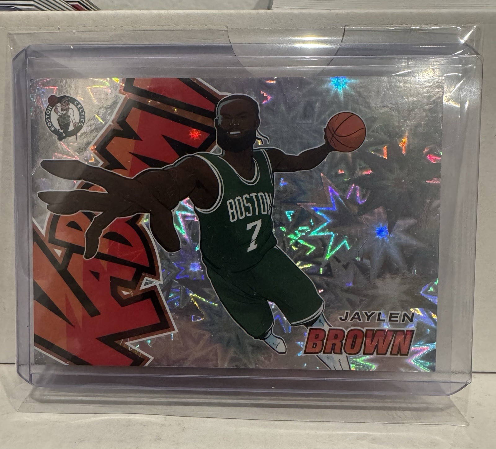 2024-25 Panini Revolution Boston Celtics Jaylen Brown Horizontal KABOOM! #6 SSP