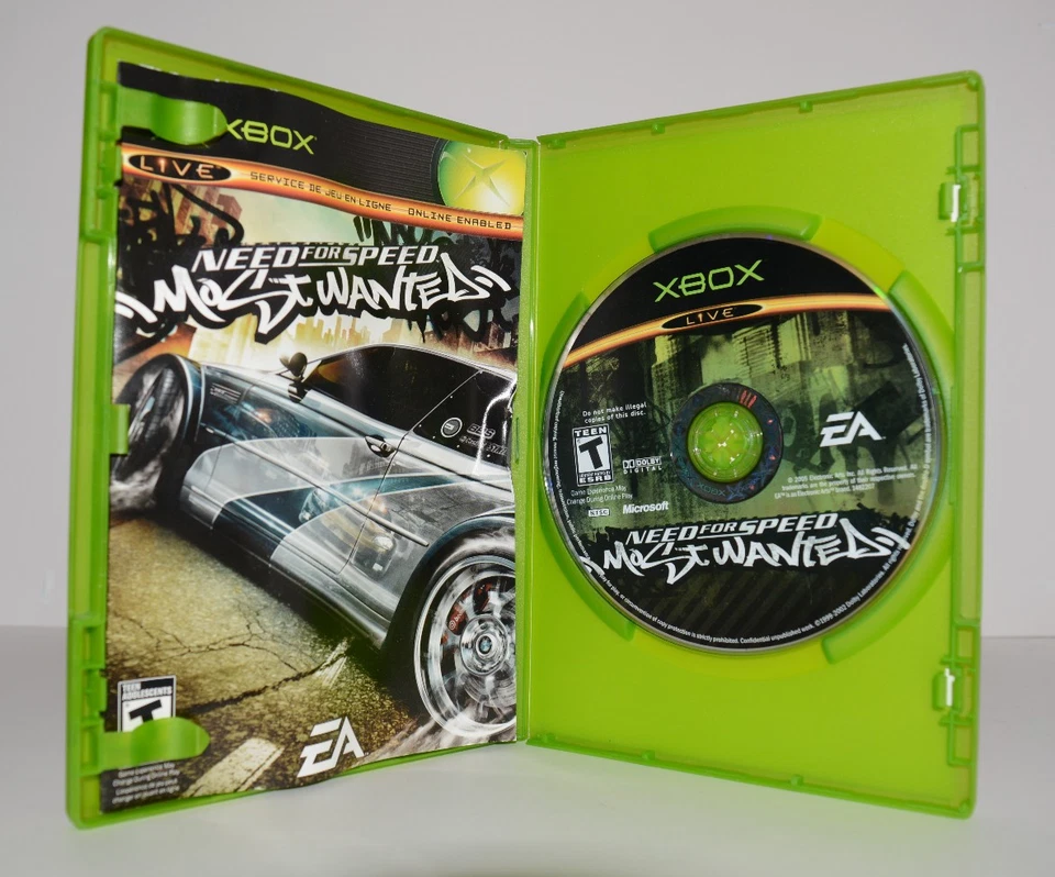 Need for Speed Most Wanted Xbox - CIB Complete in Box 2 Manuals - Tested WORKS - Image 3 of 4