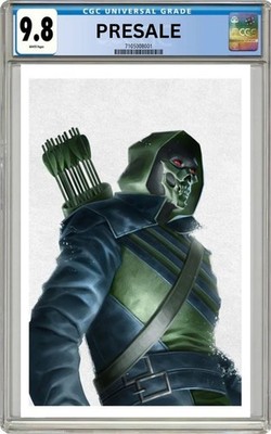 CGC 9.8 Absolute GREEN ARROW #1 Murakami 1:25 ''H'' variant pre-sale 5/20/26