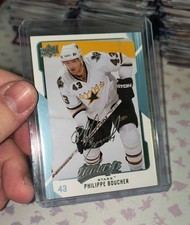 Philippe Boucher #99 Silver Script 2008-09 Upper Deck MVP Hockey Dallas Stars