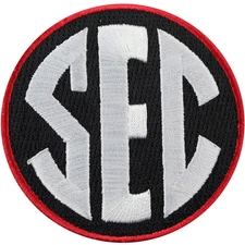 SEC Southeastern Conference Team Football Jersey Uniform Patch Georgia Bulldogs