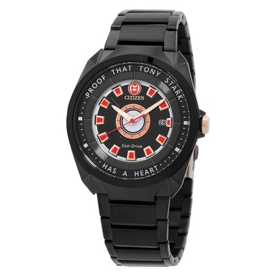 Citizen Marvel Tony Stark I Love You 3000 Men's Watch AW1019-52W