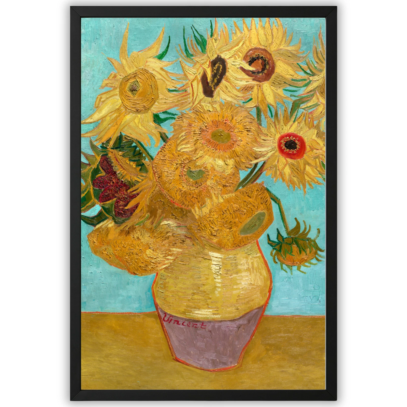 Vincent van Gogh Sunflowers in Vase Framed Print 11x17 Classic Floral Wall Art
Opens in a new window