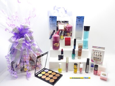 Beautypaket für Sie Parfum & Make Up Geschenkkorb Gratis Ring inklusive