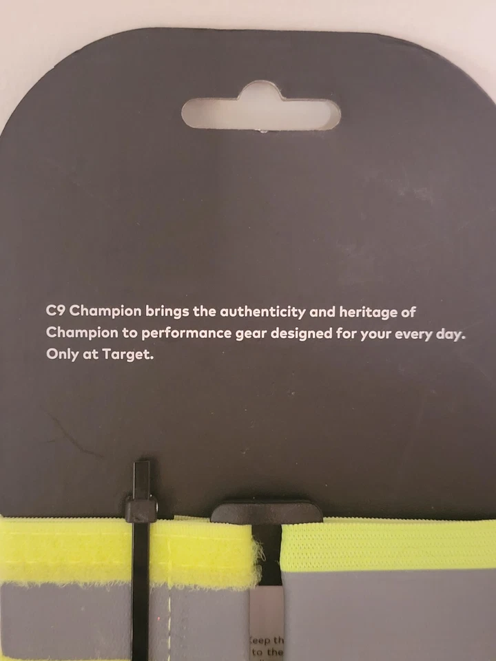 冠军反光踝/臂带 d 形环便于调整全新带标签! — 第 4/4 张图片