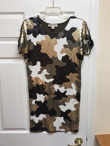 michael kors camo dress