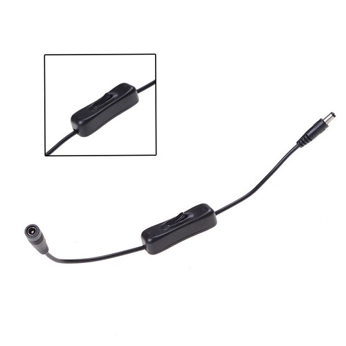 LED Light Strip In-line On Off Switch With Female Male 2.1mm 5.5mm Connector 12V - Picture 4 of 12