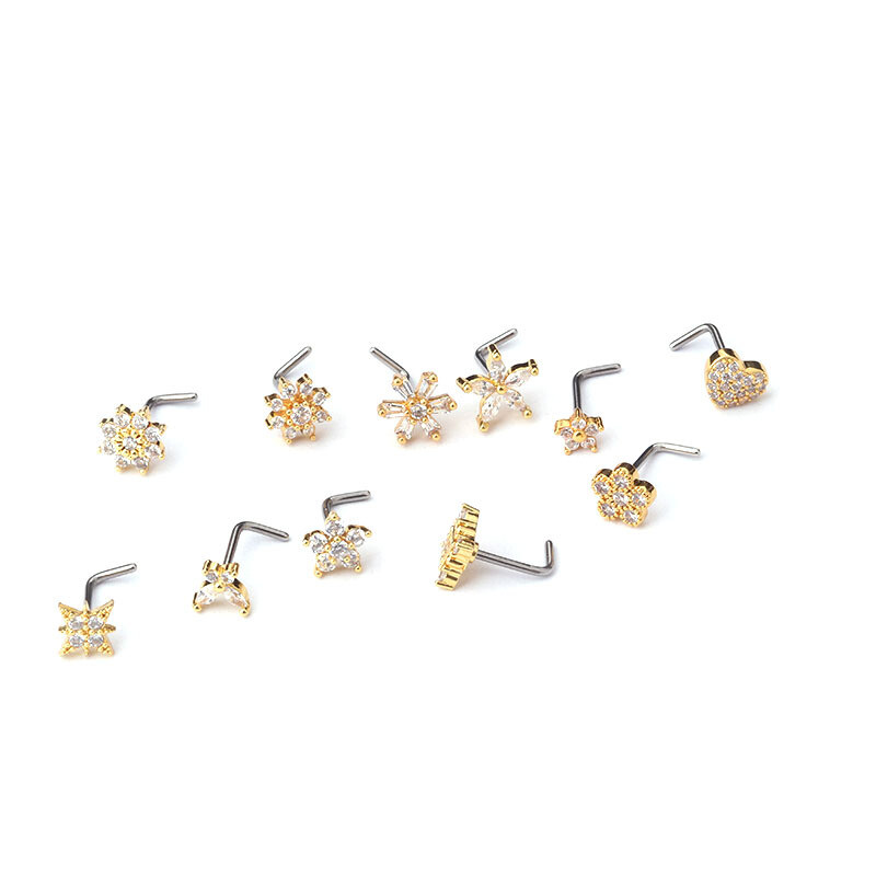 ◆STONEHENgE◆ 14K Cubic Piercing SA24D33U Single Snug – Piercing Day Studio