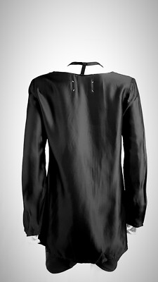 Maison Martin Margiela Vintage Fall 1999 Black Viscose Lining Long
