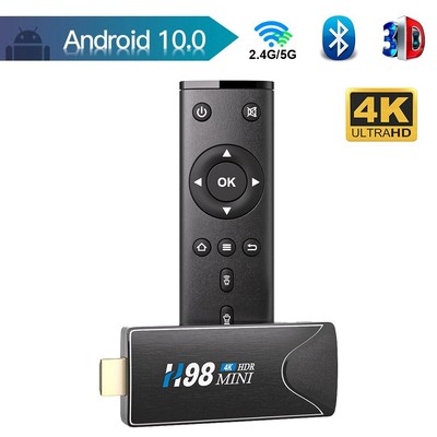Mini Android Dual Wifi Smart TV Box H.265 Media Player TV Receiver Set Top Box