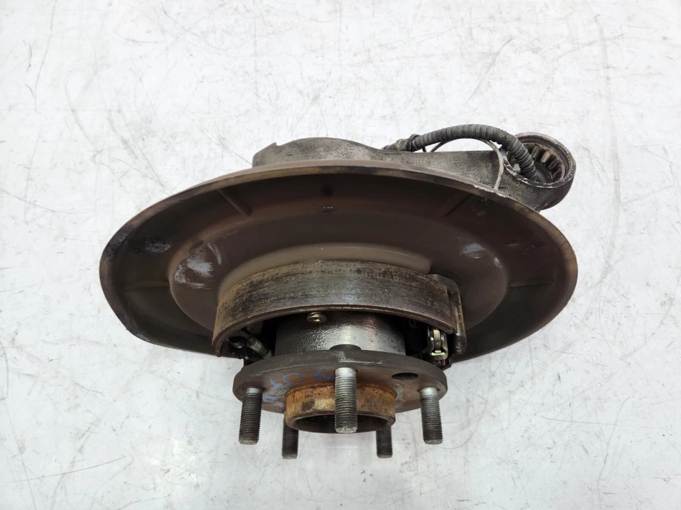 ✅ 95-06 OEM Jaguar XJ8 XJR trasero derecho pasajero eje nudillo buje con escudo* Foto 4 de 4