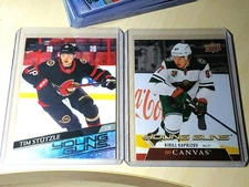 2020-21 UD YOUNG GUNS SERIES 2 CANVAS YOU PICK Tim Stutzle Kirill Kaprizov