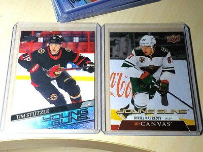 2020-21 UD YOUNG GUNS SERIES 2 CANVAS YOU PICK Tim Stutzle Kirill Kaprizov