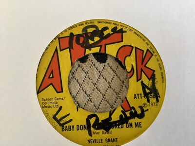 Neville Grant , Baby Don t Get Hooked On Me , Harry Hippie  , 7  Attack