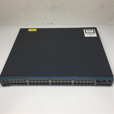Cisco 2960S 48Port Gigabit 370W PoE+ ''NO PowerSupply - NO Stack Cover - No Ears''