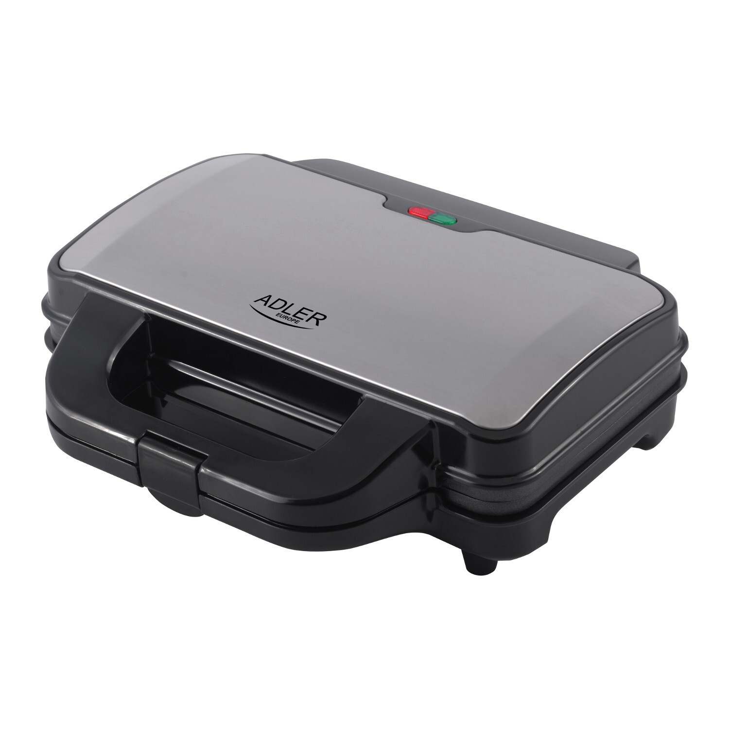 Adler AD 3043 Tostapane per Sandwich XXL: Potenza 1300W e Antiaderente