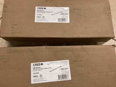 2- Cree Lighting UR Series UR-EB5W Emergency Battery Kits