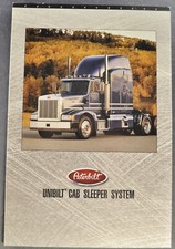 1995 Peterbilt Semi Truck Sleeper Cab Brochure 377 378 379 Excellent Original