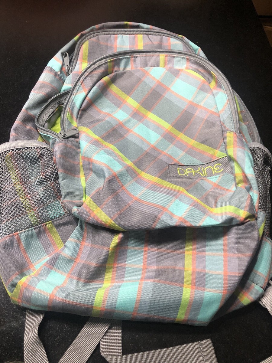 DAKINE 18 Inch Backpack- Teal, Pink, Gray & Bright Green  display picture 1