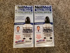 2 PACK of NeilMed Sinus Rinse Sample Starter Kits