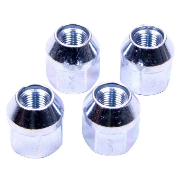 Chrome Cone Seat Acorn Bulge Open End Lug Nuts for Buick Apollo 1973-1975  - Image 4 of 4