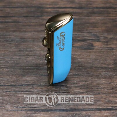 EP Carrillo La Historia Triple Flame Adjustable Refillable Cigar Torch Lighter