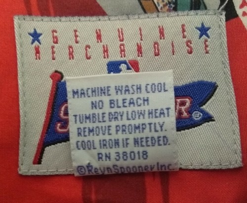 Reyn Spooner XL Shirt Boston Red Sox Button Baseball Fenway History Hawaiian - Bild 8 von 12