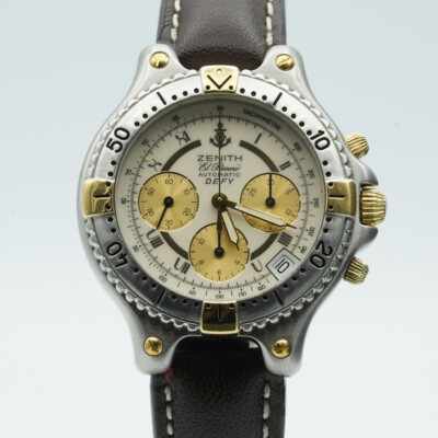 ZENITH DEFY EL PRIMERO AUTOMATIK CHRONO HERREN UHR 39MM STAHL  19.2000.400