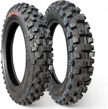 2.5x10 and 2.75x10 Dirt Bike Tire set Honda CRF50, PW50 Pit Bike 2.5x10 2.75x10