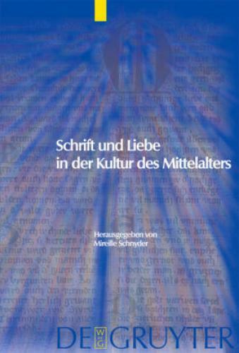 Thumbnail - Schrift Und Liebe In Der Kultur Des Mittelalters 6652